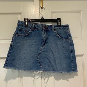 High Waisted Jean Skirt!